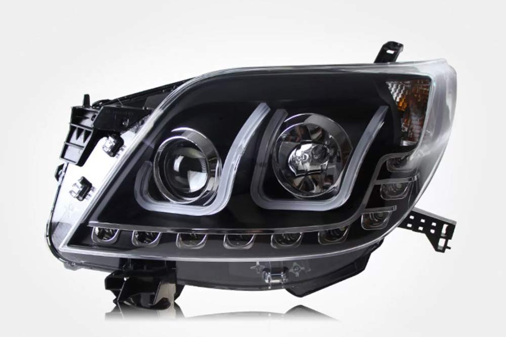 Paire de phares angel eyes Toyota land cruiser 155150 design sign up